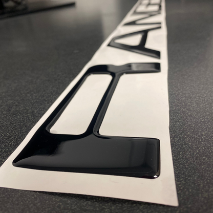 Ranger Gel Sticker for Tailgate Insert Letters