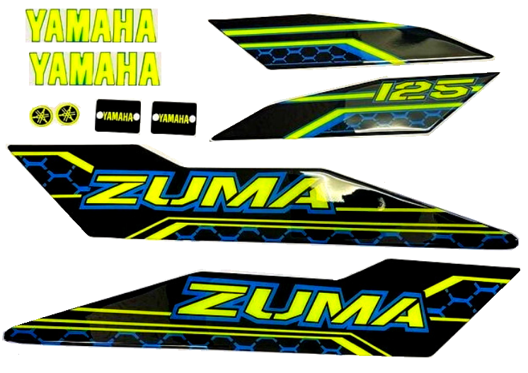 ZUMA Gel Graphics for 2016-2021 (Thinner design)