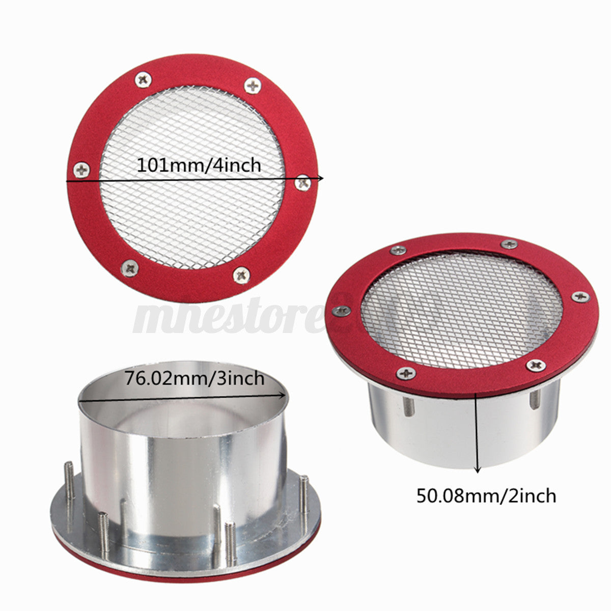 Air Intake Vent Grille, Racing Air Duct for Car Bumper – Elohay Shop