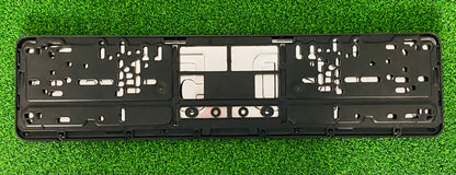 European License Plate Frame