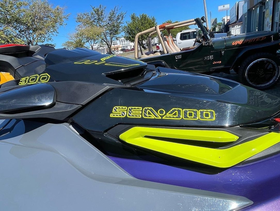 Full Set Gel Sticker for Jet-ski (Contact Us for your color request)