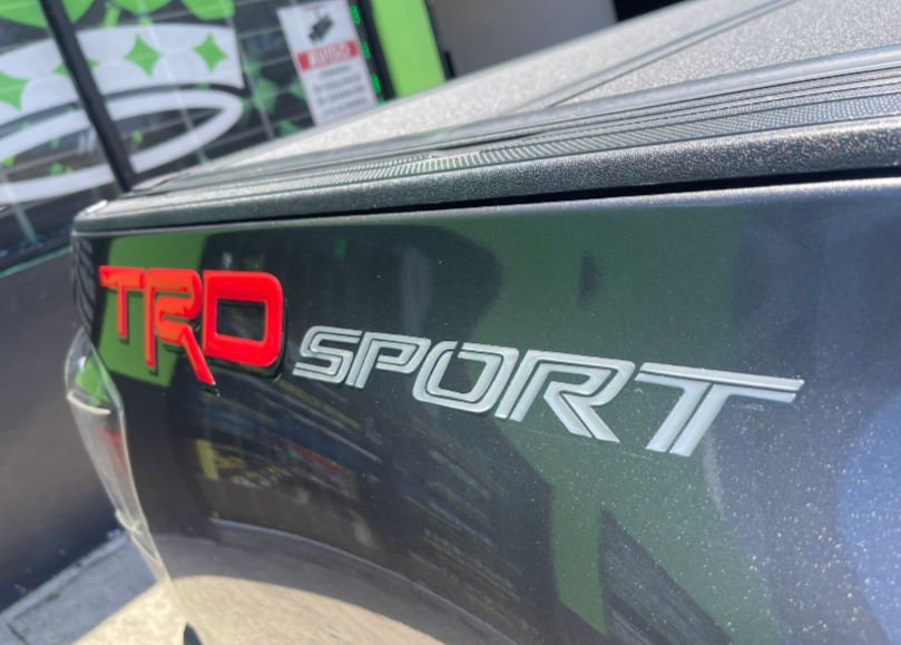 TRD Sport Gel Sticker for Toyota