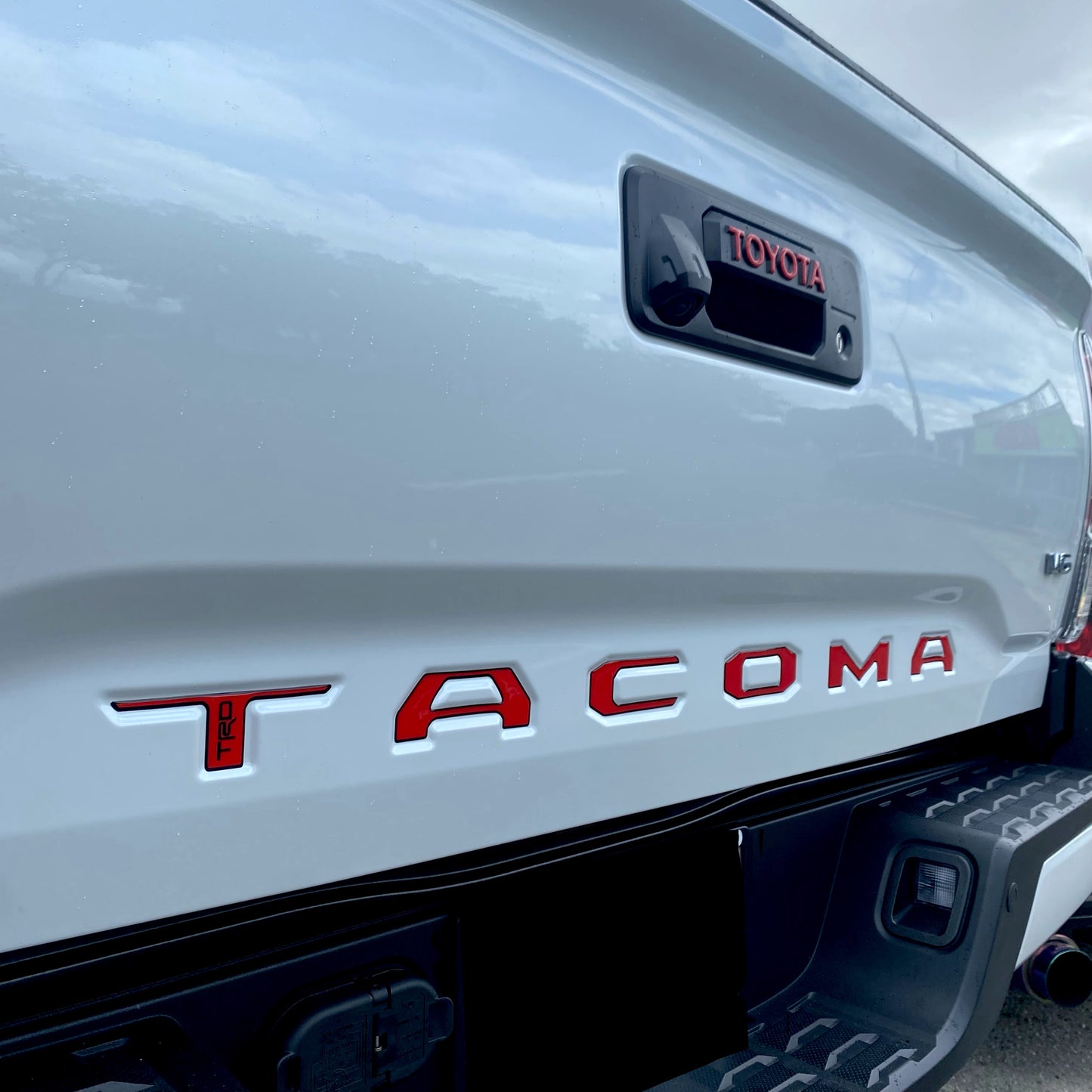 Tacoma 2016-2022 Gel Sticker for Tailgate Insert Letters