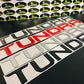 Tundra 2014-2021 Gel Sticker for Tailgate  Insert Letters