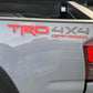 TRD 4X4 SPORT and TRD 4X4 OFF ROAD for TACOMA 2016-2022 Side Gel Sticker