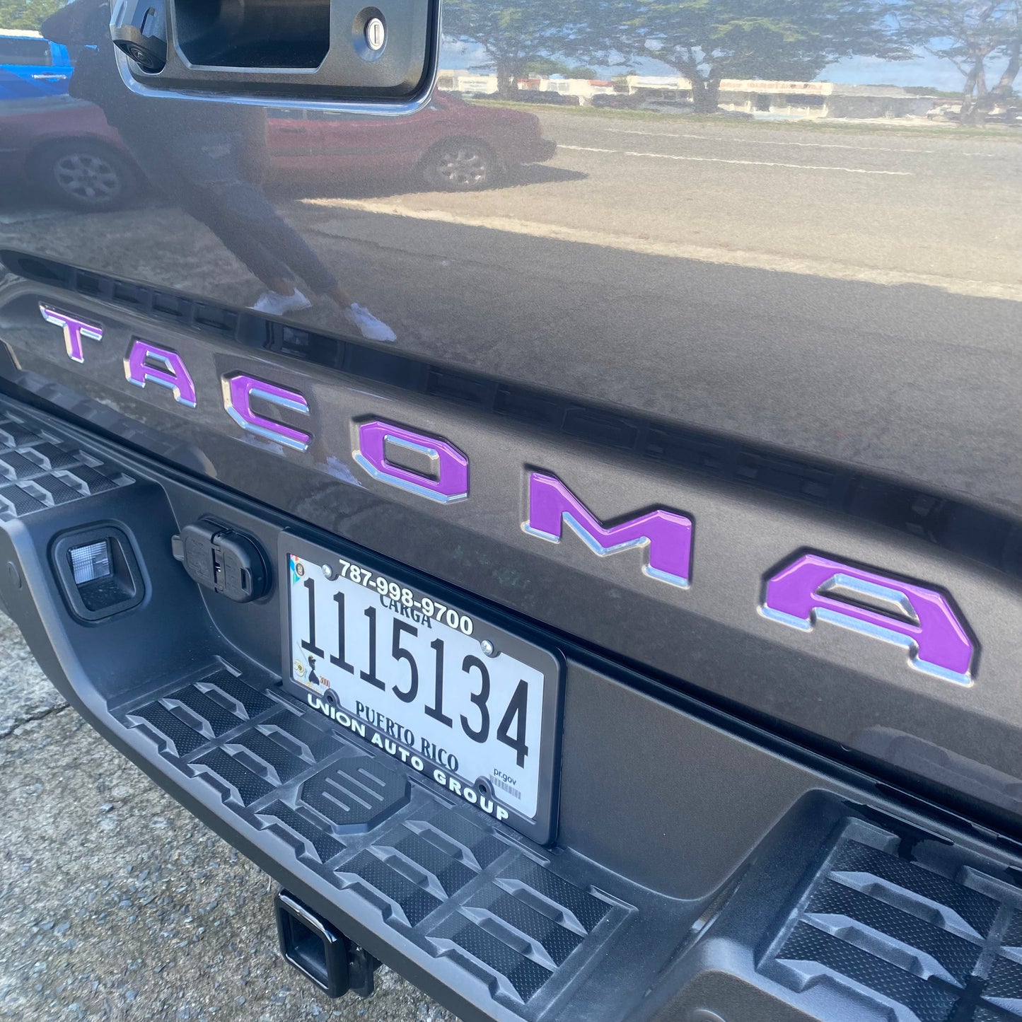 Tacoma 2016-2022 Gel Sticker for Tailgate Insert Letters
