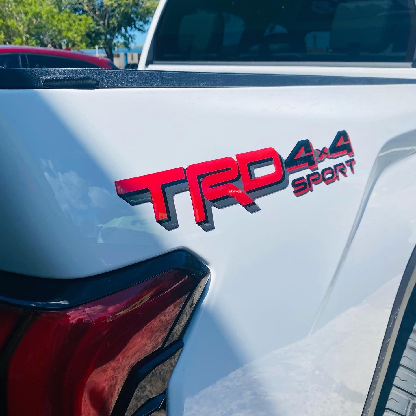 TRD 4X4 SPORT for TUNDRA 2022 Side Gel Sticker