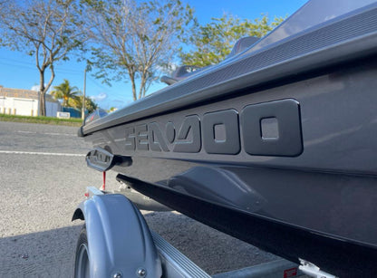 SEA DOO for the bottom of the sides Gel Graphics (2 Pieces) (31"x 3" aprox.)