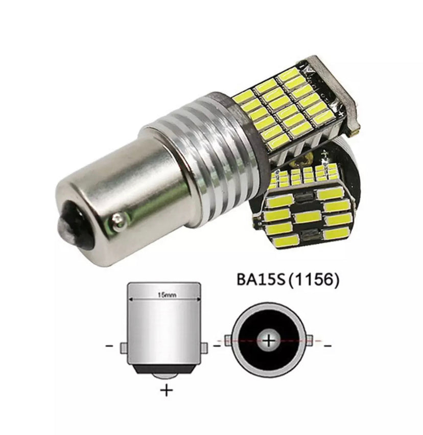 1156-4014 LED Light Bulb Canbus (2 pcs) 45SMD