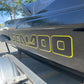 SEA DOO for the bottom of the sides Gel Graphics (2 Pieces) (31"x 3" aprox.)