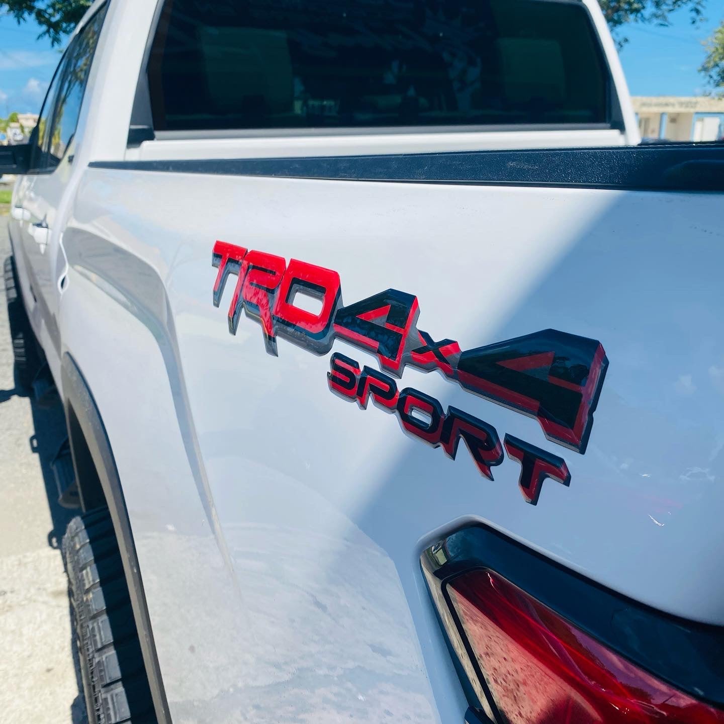 TRD 4X4 SPORT for TUNDRA 2022 Side Gel Sticker