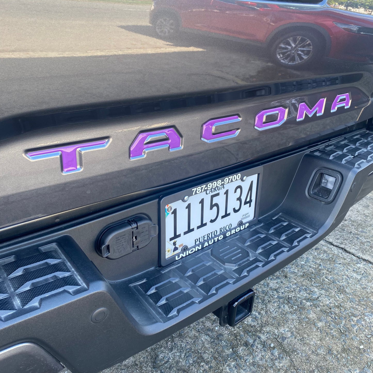 Tacoma 2016-2022 Gel Sticker for Tailgate Insert Letters