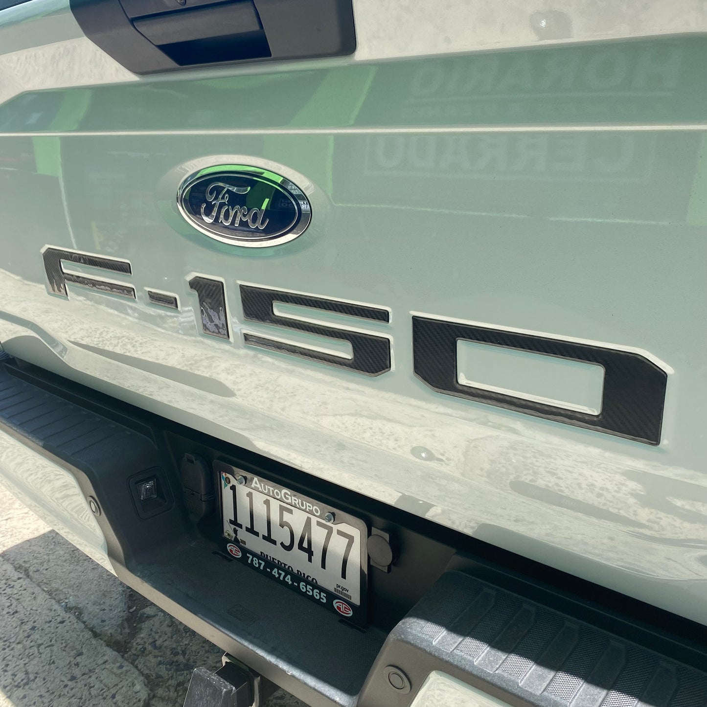 F-150 Gel Sticker for Tailgate Insert Letters