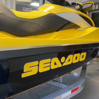 SEA DOO for the bottom of the sides Gel Graphics (2 Pieces) (31"x 3" aprox.)
