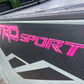 TRD Sport Gel Sticker for Toyota