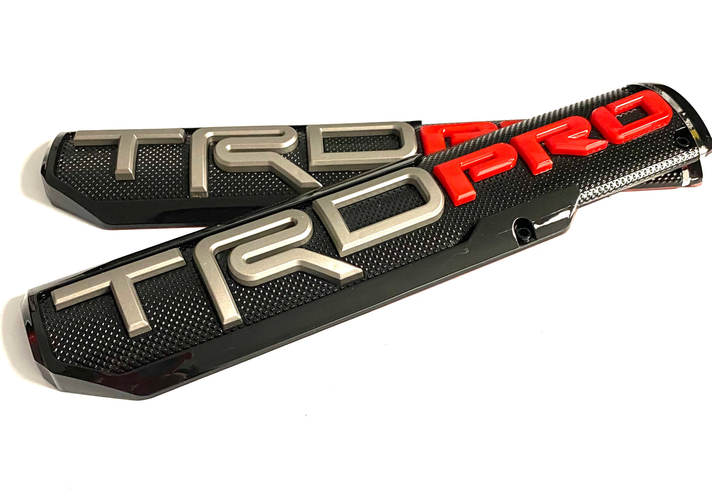 TRD Car 3D Emblem (2 pieces)