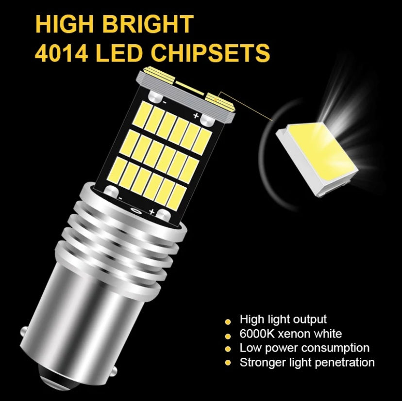 1156-4014 LED Light Bulb Canbus (2 pcs) 45SMD