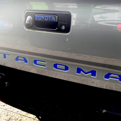 Tacoma 2016-2022 Gel Sticker for Tailgate Insert Letters