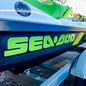 SEA DOO for the bottom of the sides Gel Graphics (2 Pieces) (31"x 3" aprox.)