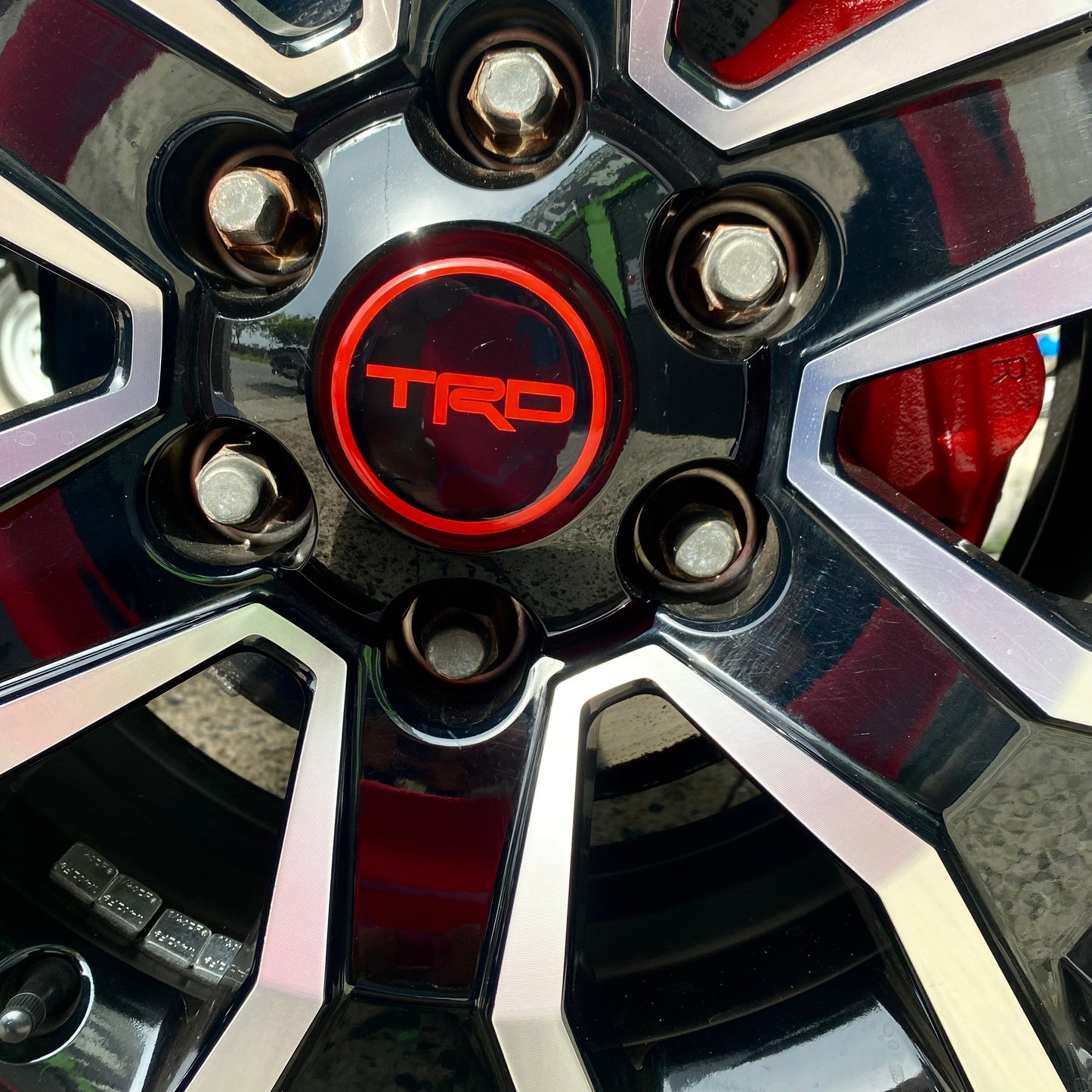 TRD Toyota Rims Gel Logo