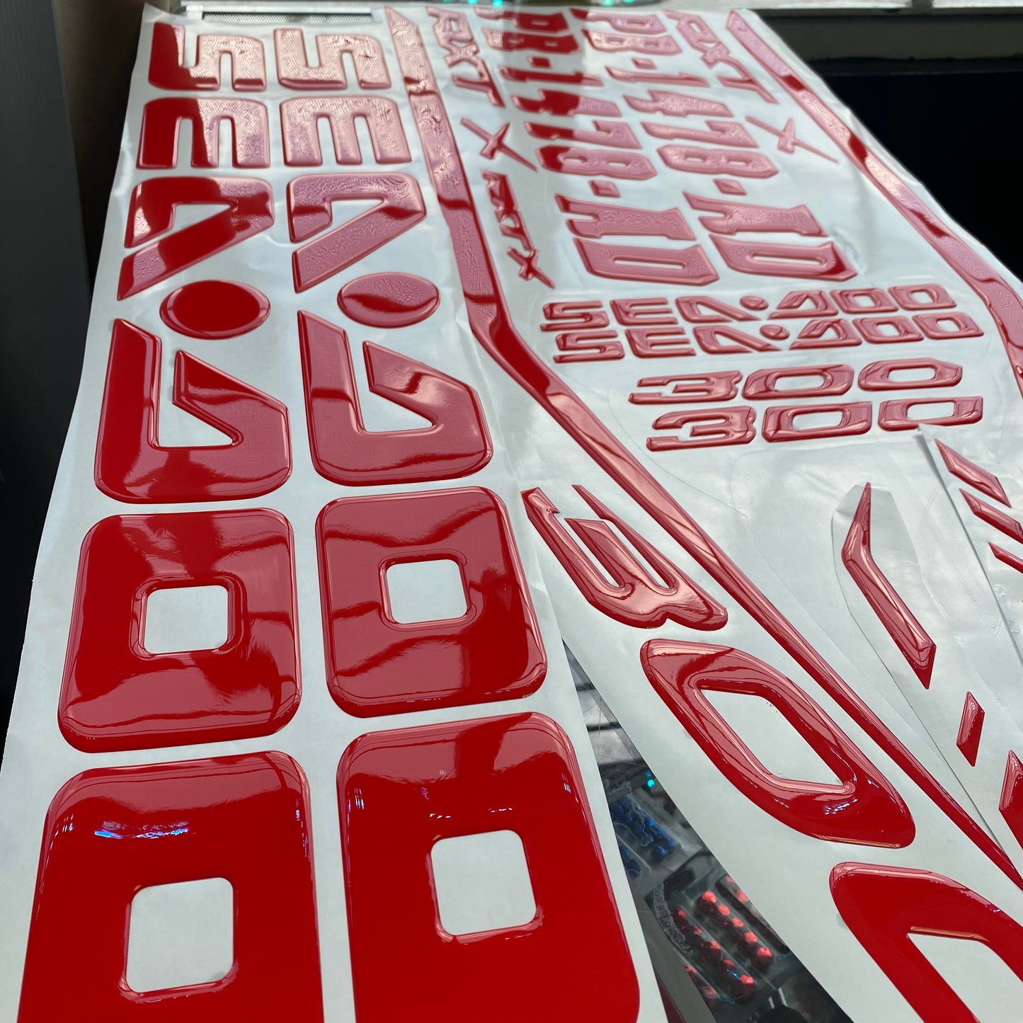 Full Set Gel Sticker for Jet-ski (Contact Us for your color request)