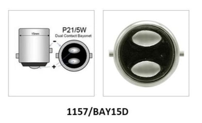 1157 Strobe LED Light Bulbs (2 pcs)