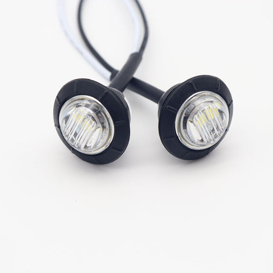 Mini Round LED Marker Indicators Light (2 pcs)