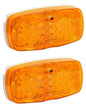 Truck Side Marker Lights Double Bullseye (2 pcs)