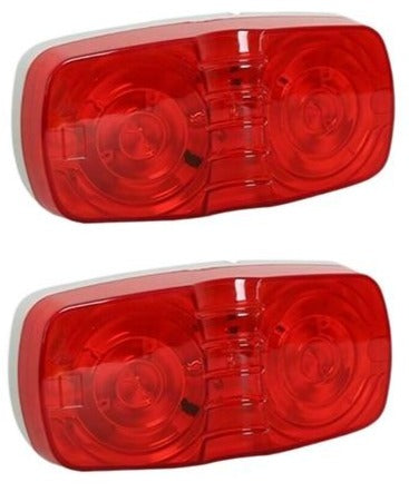 Truck Side Marker Lights Double Bullseye (2 pcs)