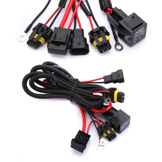 9006 HID Relay Harness Wire Light Adapter Kit