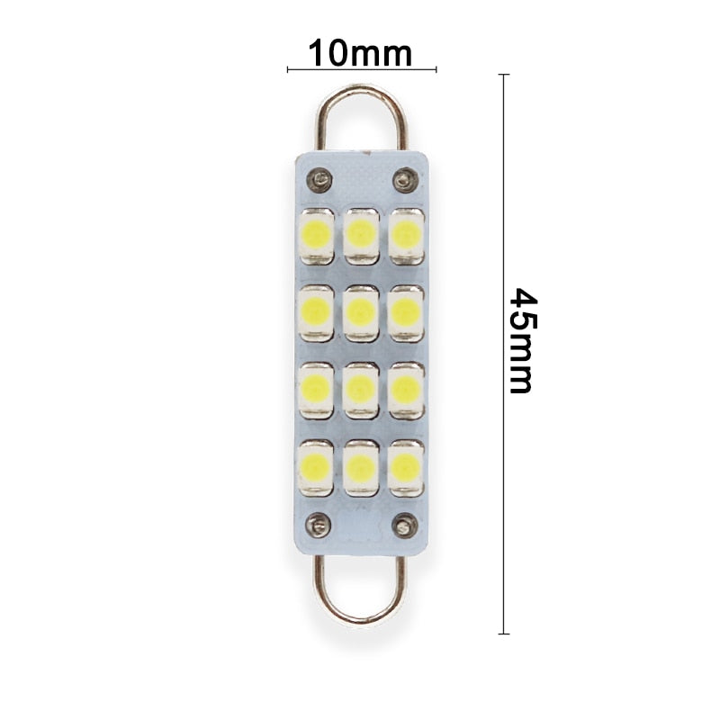 Dome LED Light Bulbs 44mm Loop (2 pcs)