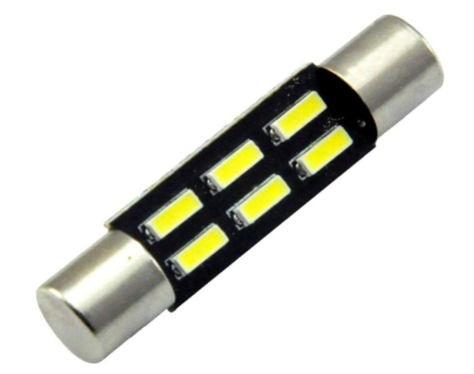 T6 28mm 6SMD 4014 Dome LED Light Panel (4 pcs)