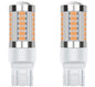 T20 33SMD Canbus LED Bulb W21W (2 pcs) (White / Red / Yellow)
