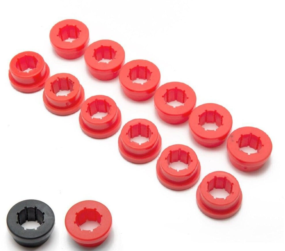 Bushing Halves for Lower Control Rear Arm Suspension (12 pcs)