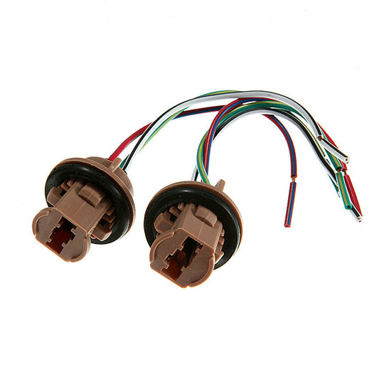 T20 Sockets Female Adapter for Turn Signal/Reverse/Brake Light Bulbs Socket (2 pcs)